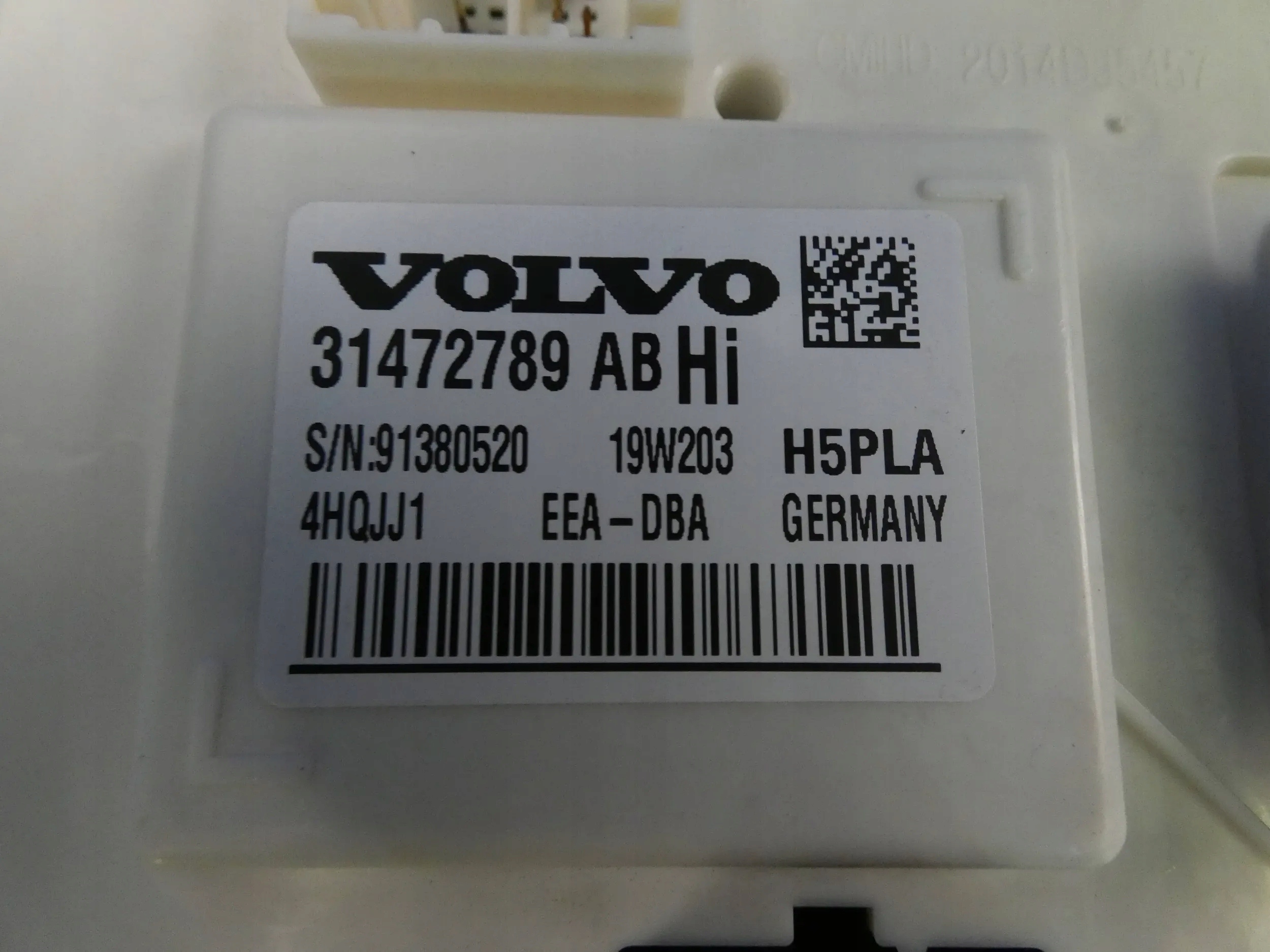 VOLVO V90 II S90 XC60 II compartment module control unit BSI