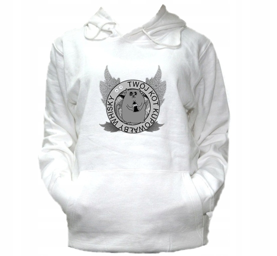 

S Bluza Kaptur Męska Koty Cats Kotki Kot Wzór