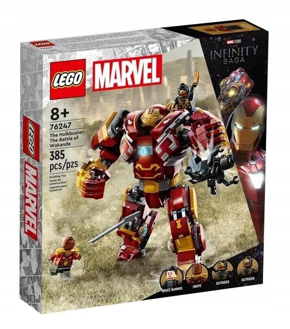 Lego Heroes 76247 Hulkbuster: bitwa o Wak...