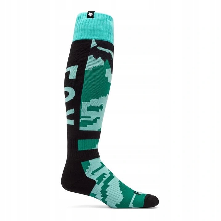 Skarpety Fox 180 Kairos Turquoise czarny zielony niebieski