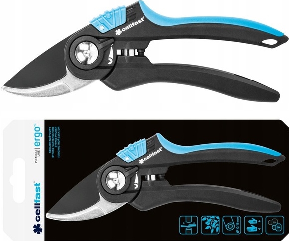 

Cellfast Sekator Ogrodowy Nożycowy Nożyce Ręczne