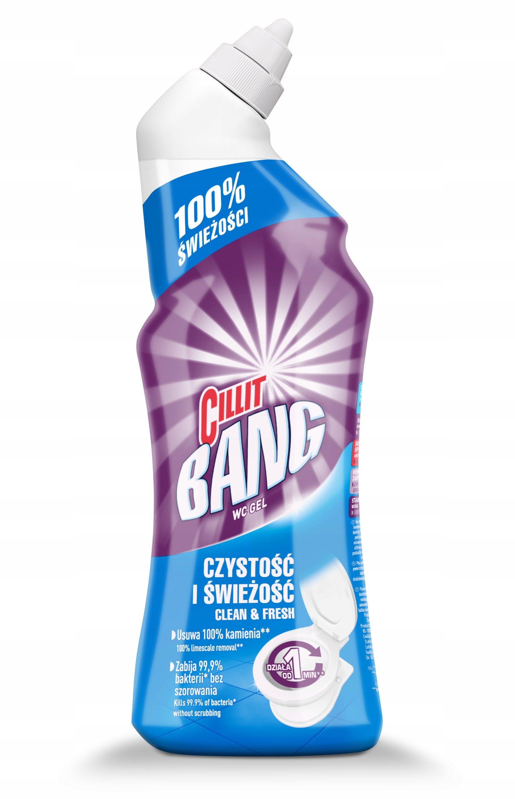 

Cillit Bang Żel do Wc Kamień i Dezynfekcja 750ml