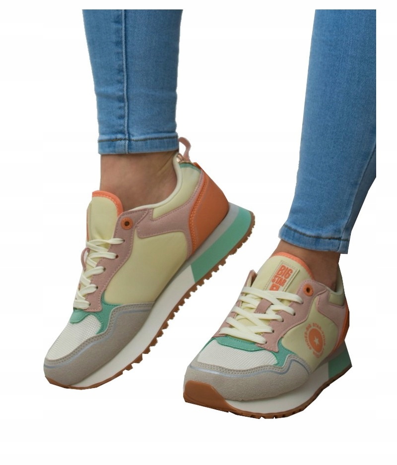 Buty sportowe damskie Big Star LL274542 Różowe 40