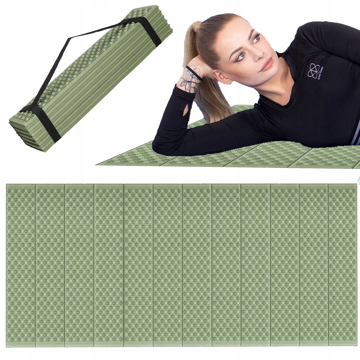 KARIMATA MATA TERMICZNA IZOLACYJNA SKŁADANA DO SPANIA TURYSTYCZNA NA BIWAK