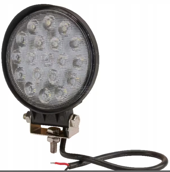 LED18 Pracovní Lampa Kulatá 36W 2850lm 12/24V Krátké Světlo
