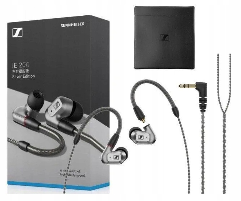 Słuchawki douszne Sennheiser Ie 200 Silver Edition
