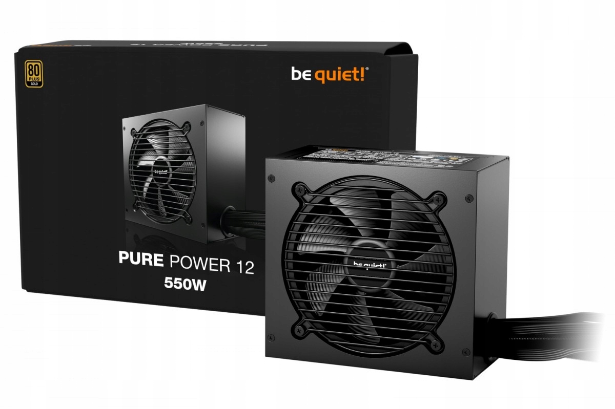Be Quiet! Zasilacz Pure Power 12 550W Atx 3.1 80PLUS Gold