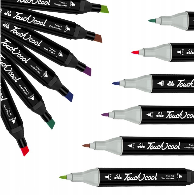 Markery mazaki zestaw dla dzieci artystów 168 sztuk kolory torba na ramię Rodzaj pisaki