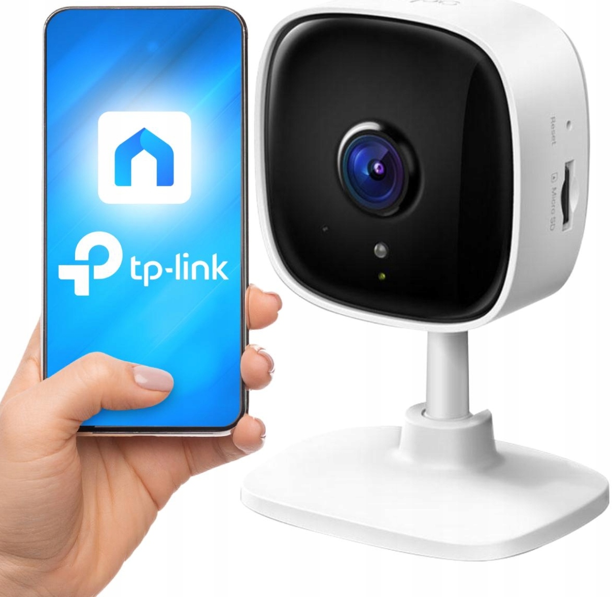 Kamera Monitorująca Tp-link Tapo C100 Wifi 1080P 3,3 MM Full Hd Mikrofon