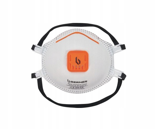 Berner Protiprachová Maska S Ventilem FFP3 1 Ks