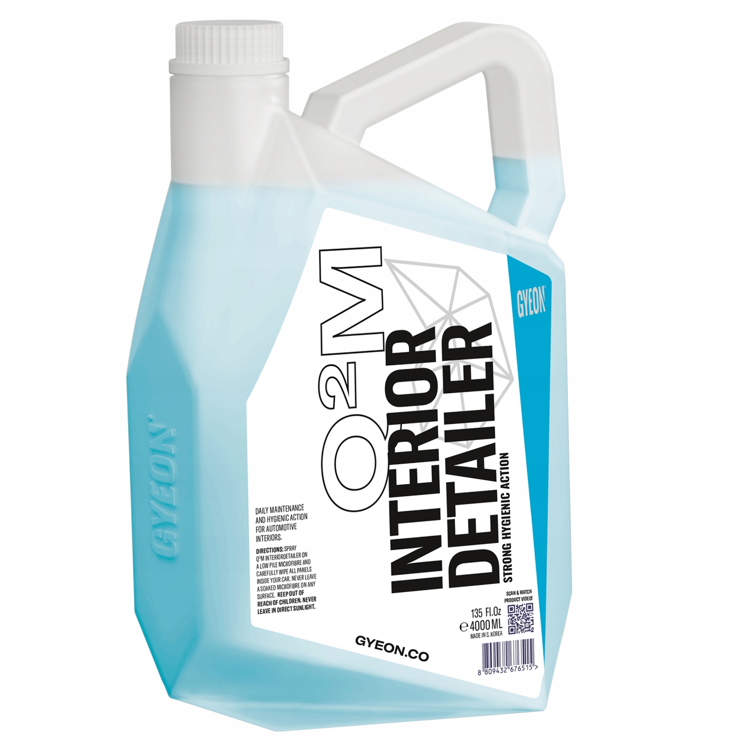 Gyeon Q2M Interior Detailer 4L rýchly detailer pre bežnú starostlivosť o interiér