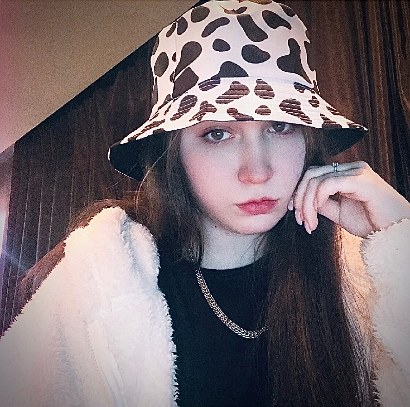 KAPELUSZ RYBACKI DWUSTRONNY BUCKET HAT KROWA Marka inna