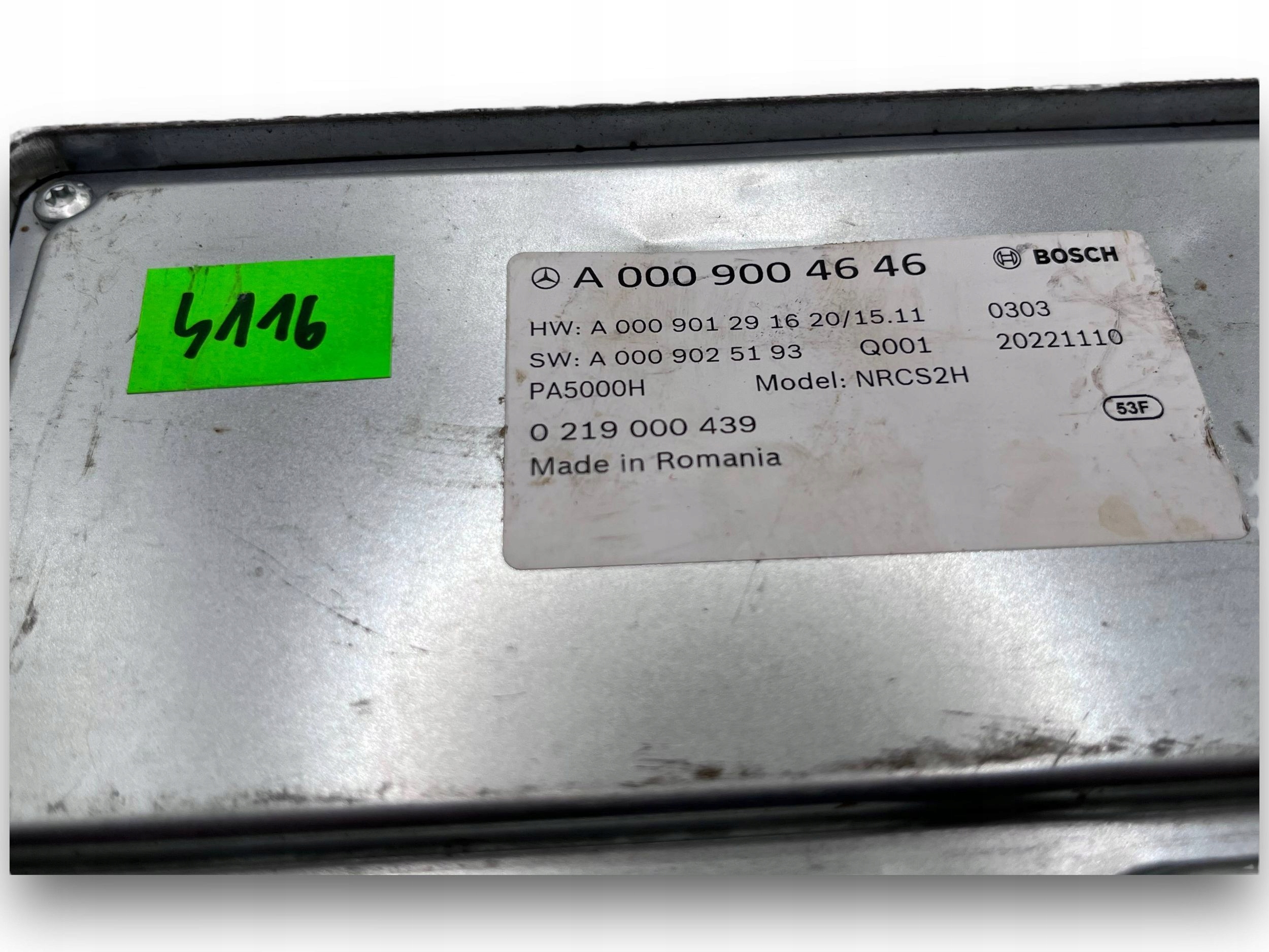 module control unit MERCEDES GLC 254 A0009004646 $J