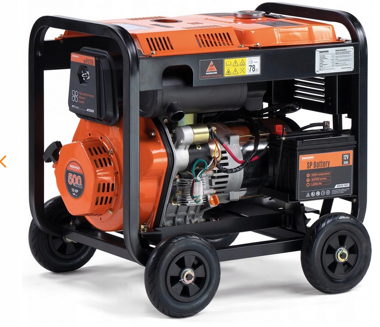 Daewoo Generator Agregat Prądotwórczy Diesel 230V 400V 6300W Ddae 9000DXE-3