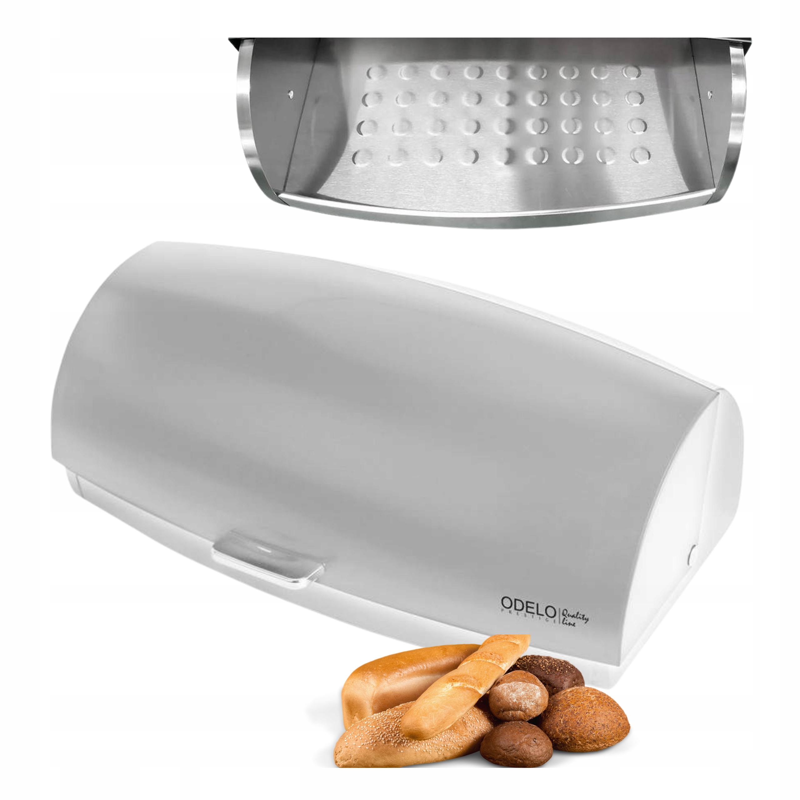 

Chlebak Kuchenny Pojemnik Na Chleb Pieczywo Szary