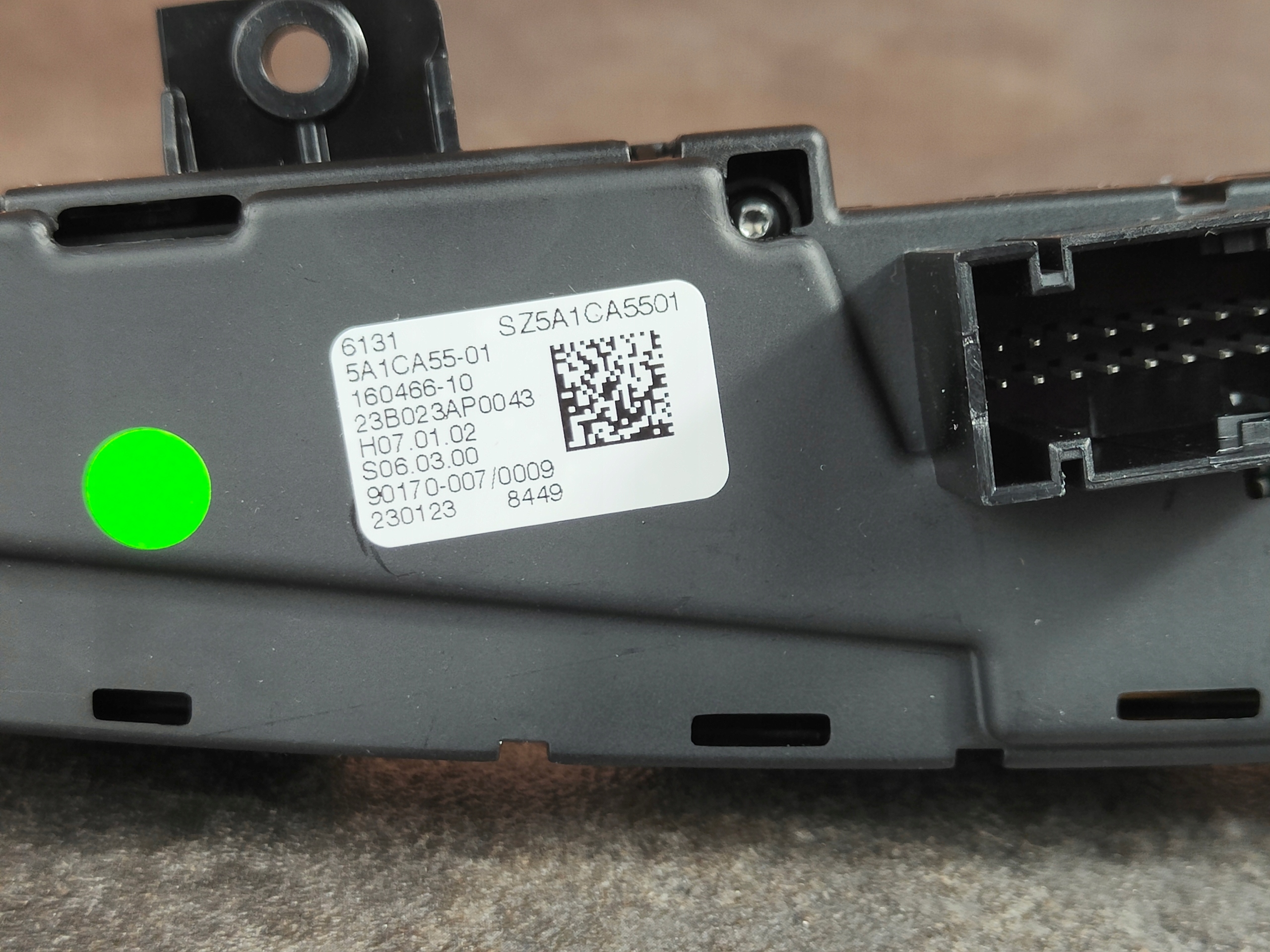 PANEL consoles switch BMW G20 G21 G29 F40 MANUAL 5A1CA55