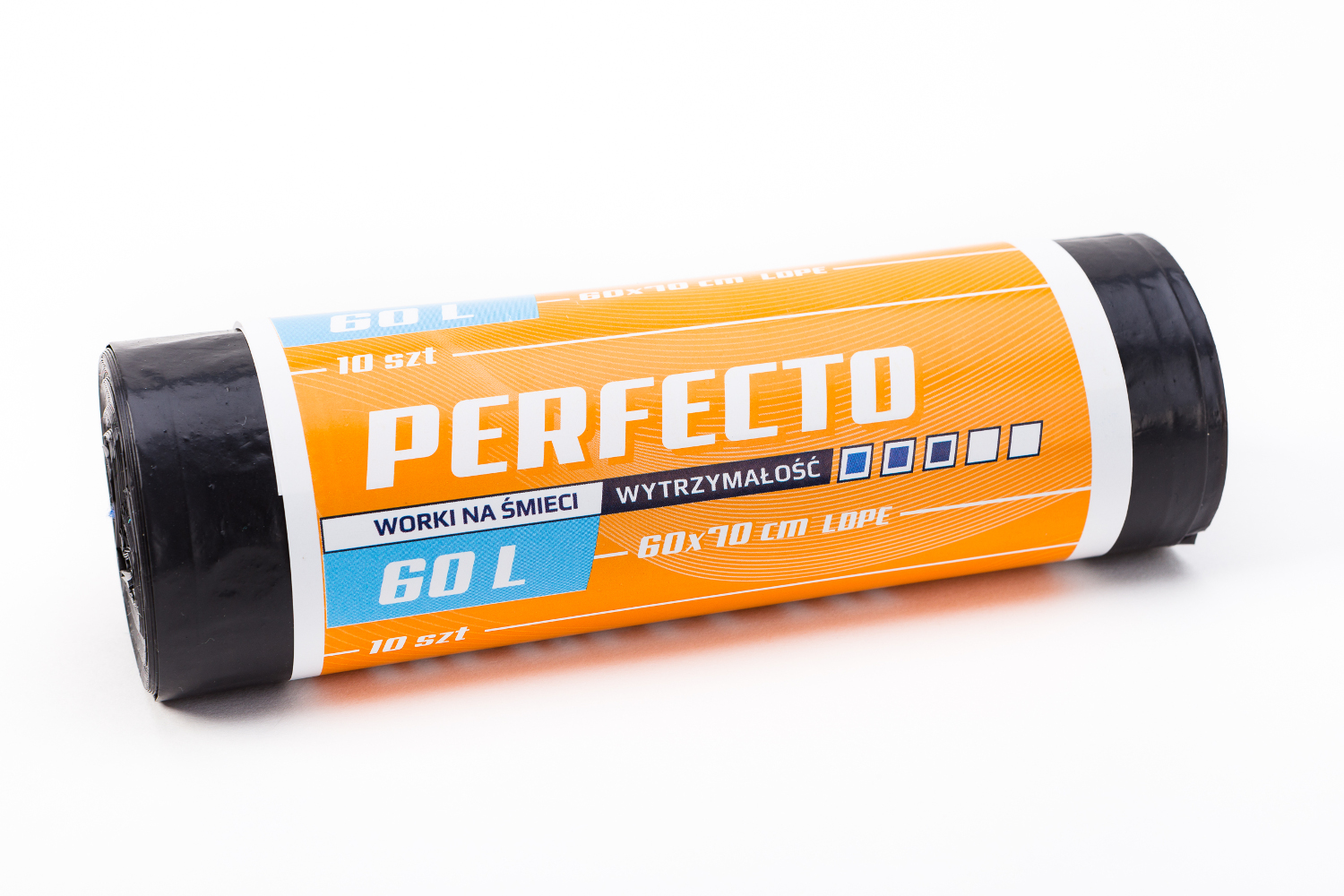 

Worki Na Śmieci 60L. 10szt. Ldpe Perfecto