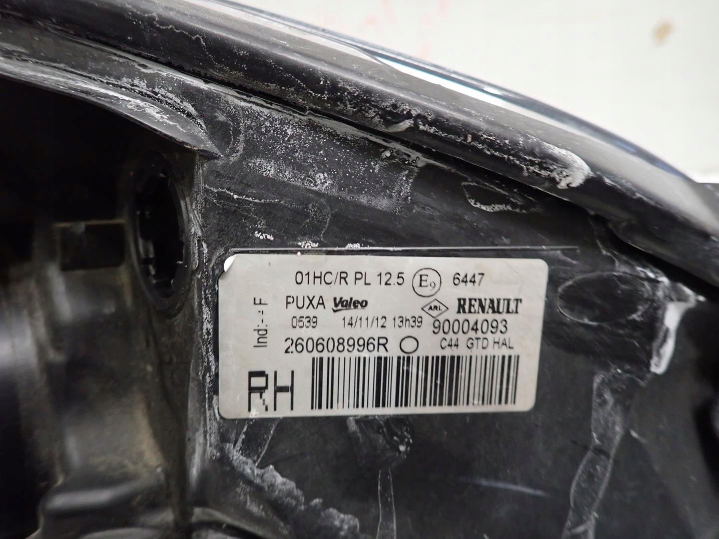 light front front left RENAULT TWINGO II LIFT 2012- 260608996