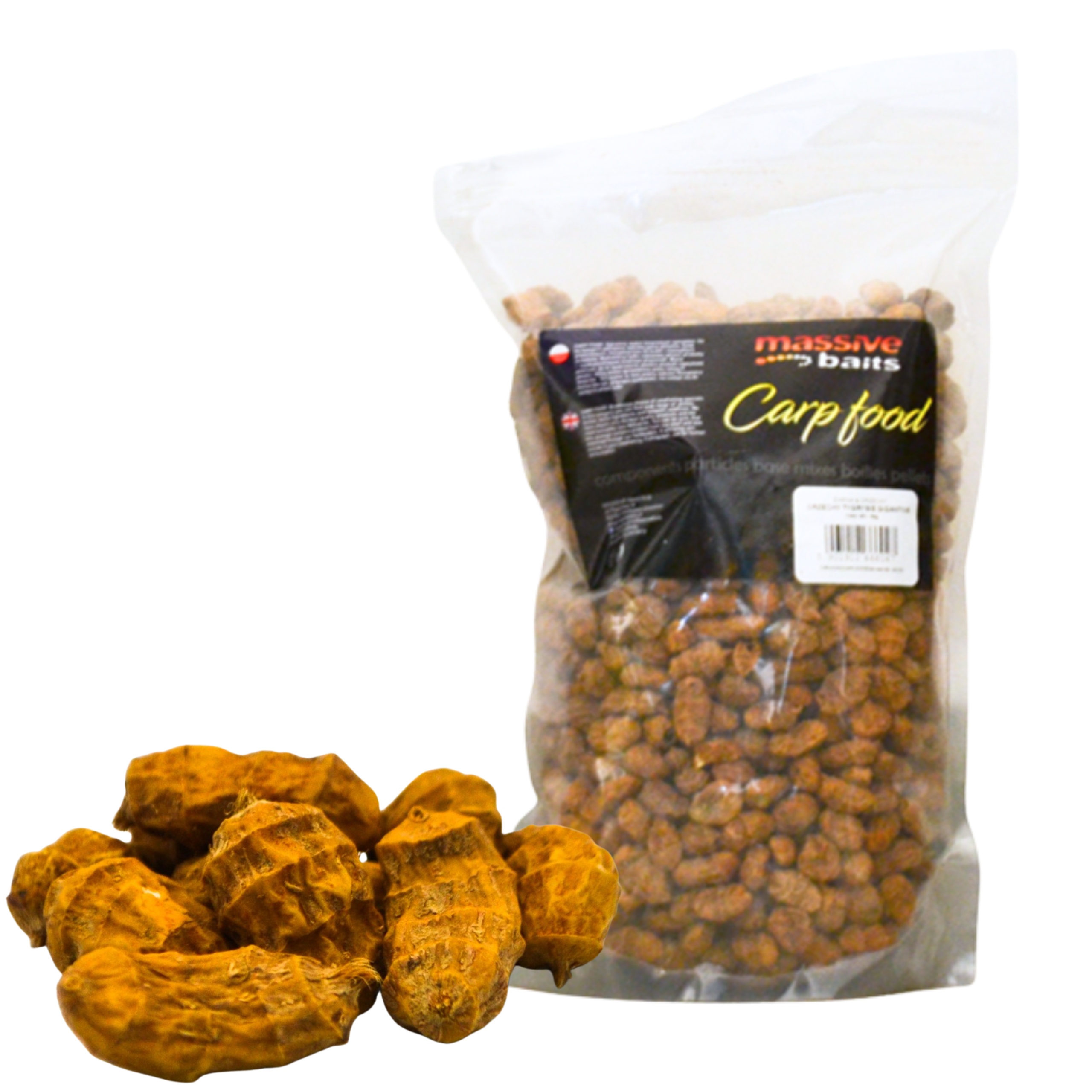 Orzech Tygrysi 1 kg Naturalna Skuteczna Przynęta na Karpie Massive Baits