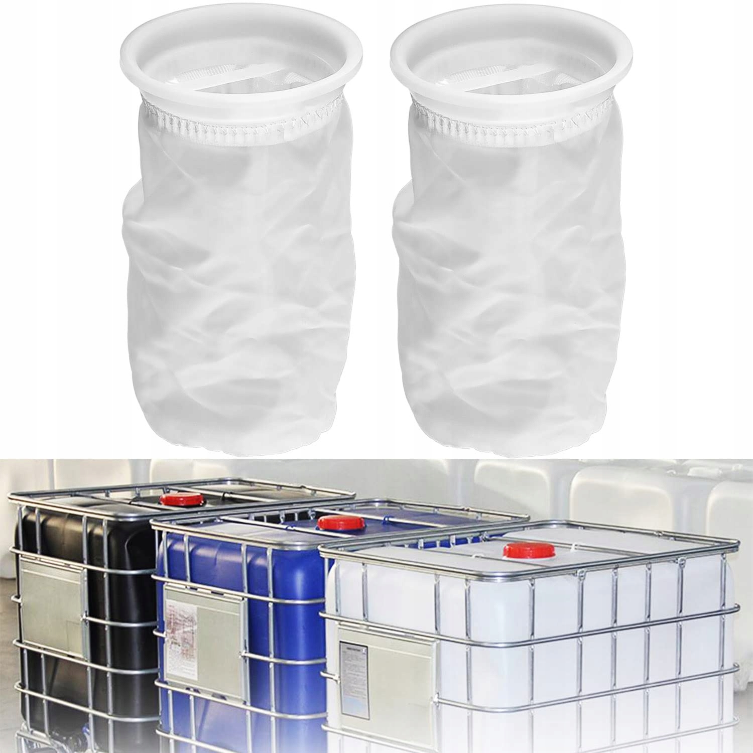 FILTR IBC W POKRYWIE, NYLONOWY, DO ZBIORNIKA IBC, FILTR DO WODY DESZCZOWEJ Kod producenta Filtr do pokrywy IBC