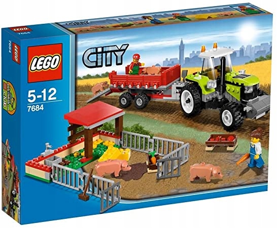 Lego Městská Farma 7684 Prasata Nový Unikát