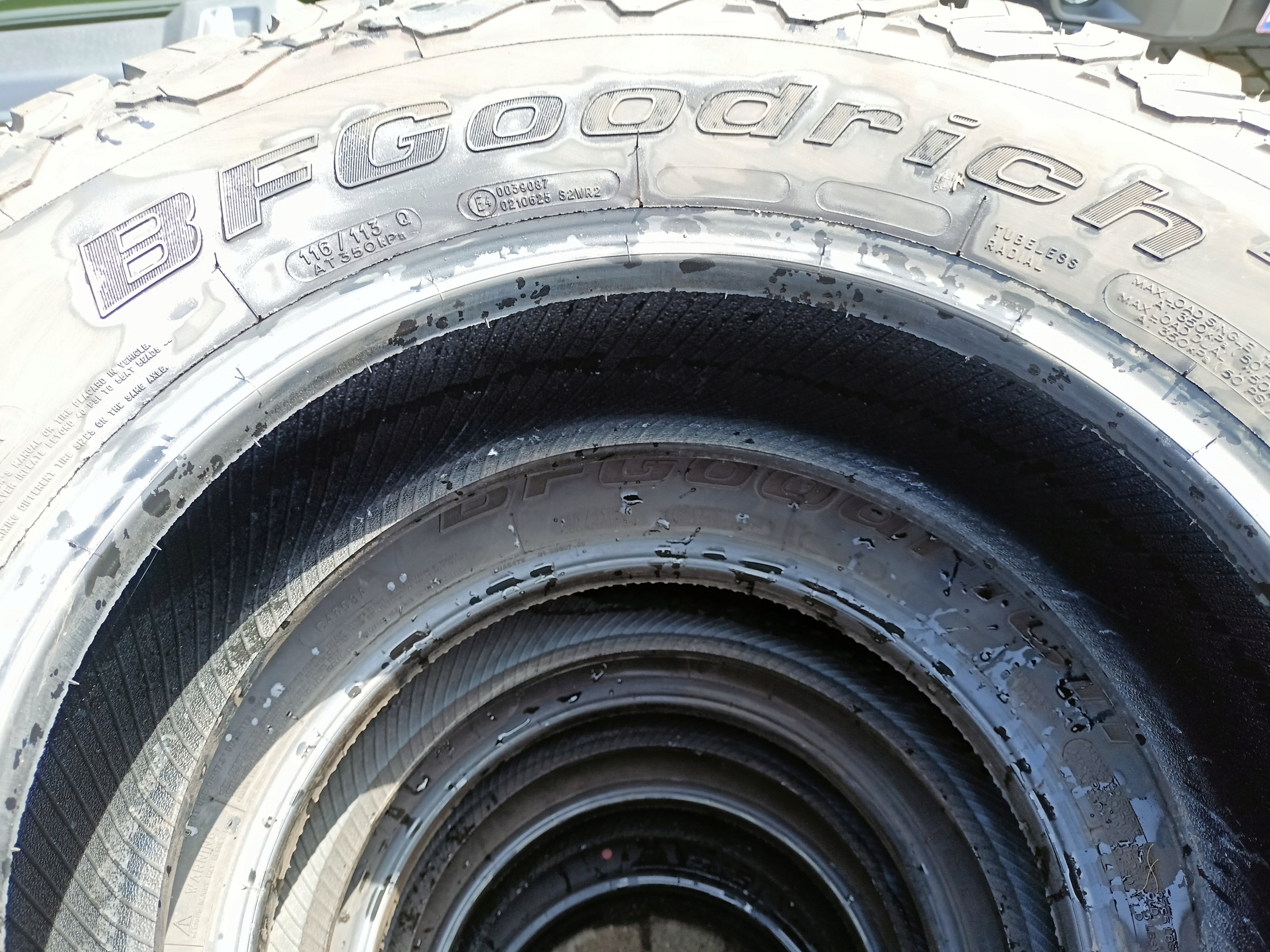 OPONY OPONA BFGOODRICH ALL-TERRAIN T/A K02 LT285/70 R17 116/1130 KOMPLET Model ALL-TERRAIN T/A K02