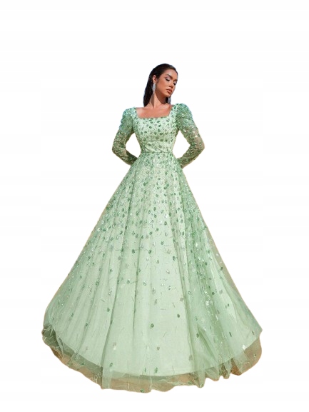 Shein Šaty S Dlouhým Rukávem A Flitry 1JJ