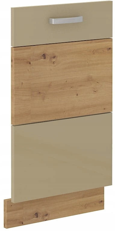 Přední Část Pro Myčku Nádobí, Úchytka Artisan 45 CM, Cappuccino