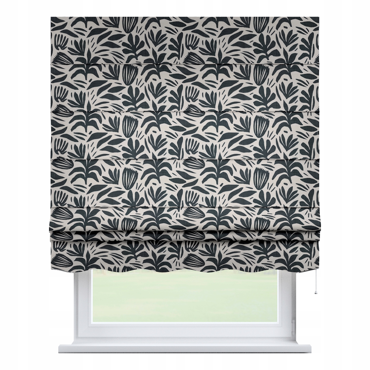 Hotová římská roleta Florencie 140 x 180 cm černá