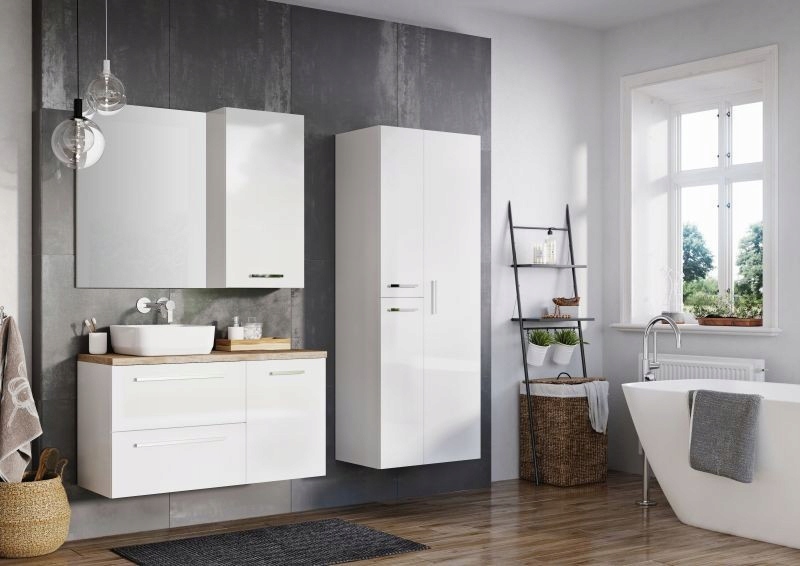 Słupek 30 Kwadro Plus White Elita (164590) Kolor mebla biały