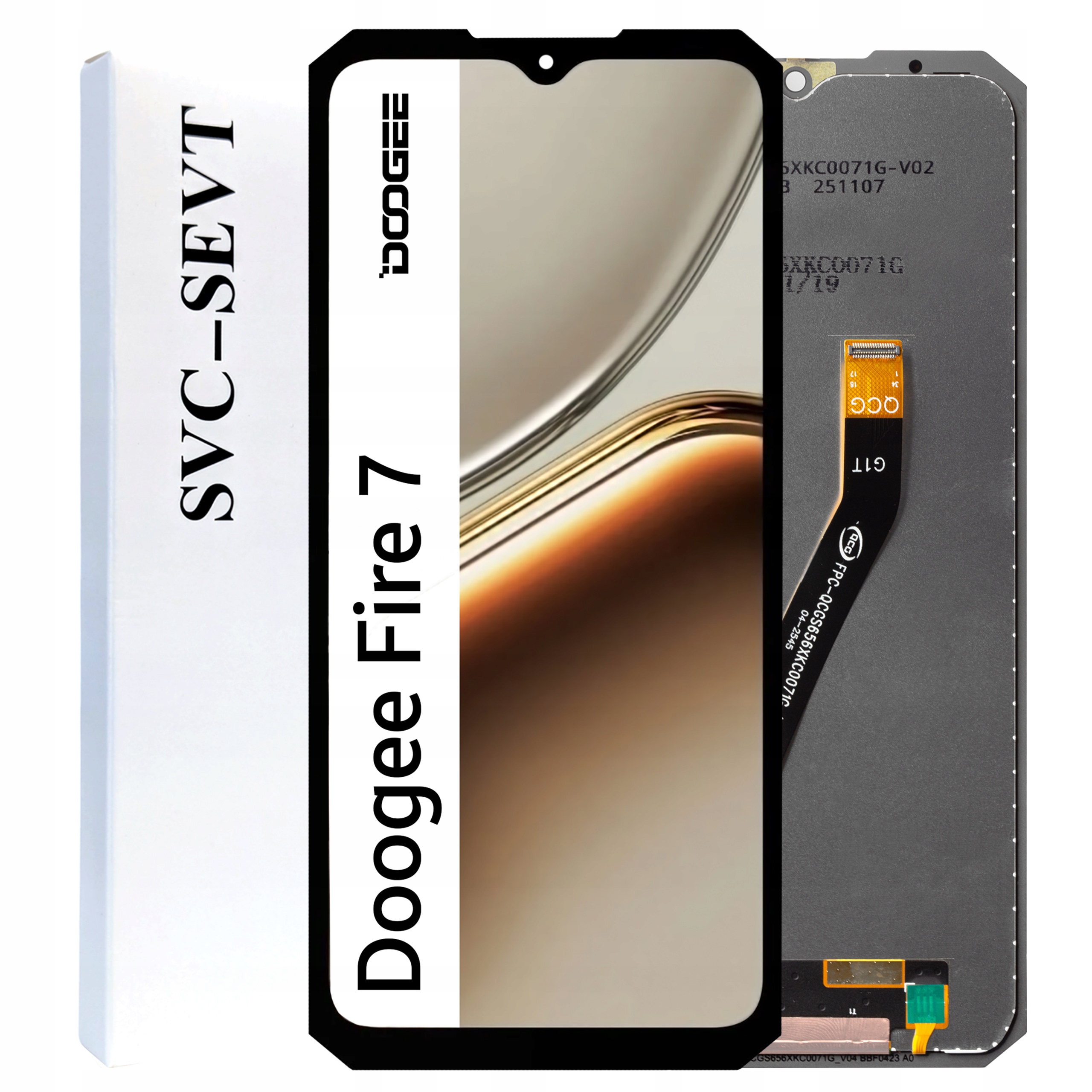 Displej pro Doogee Fire 7 LCD displej Originál Zila