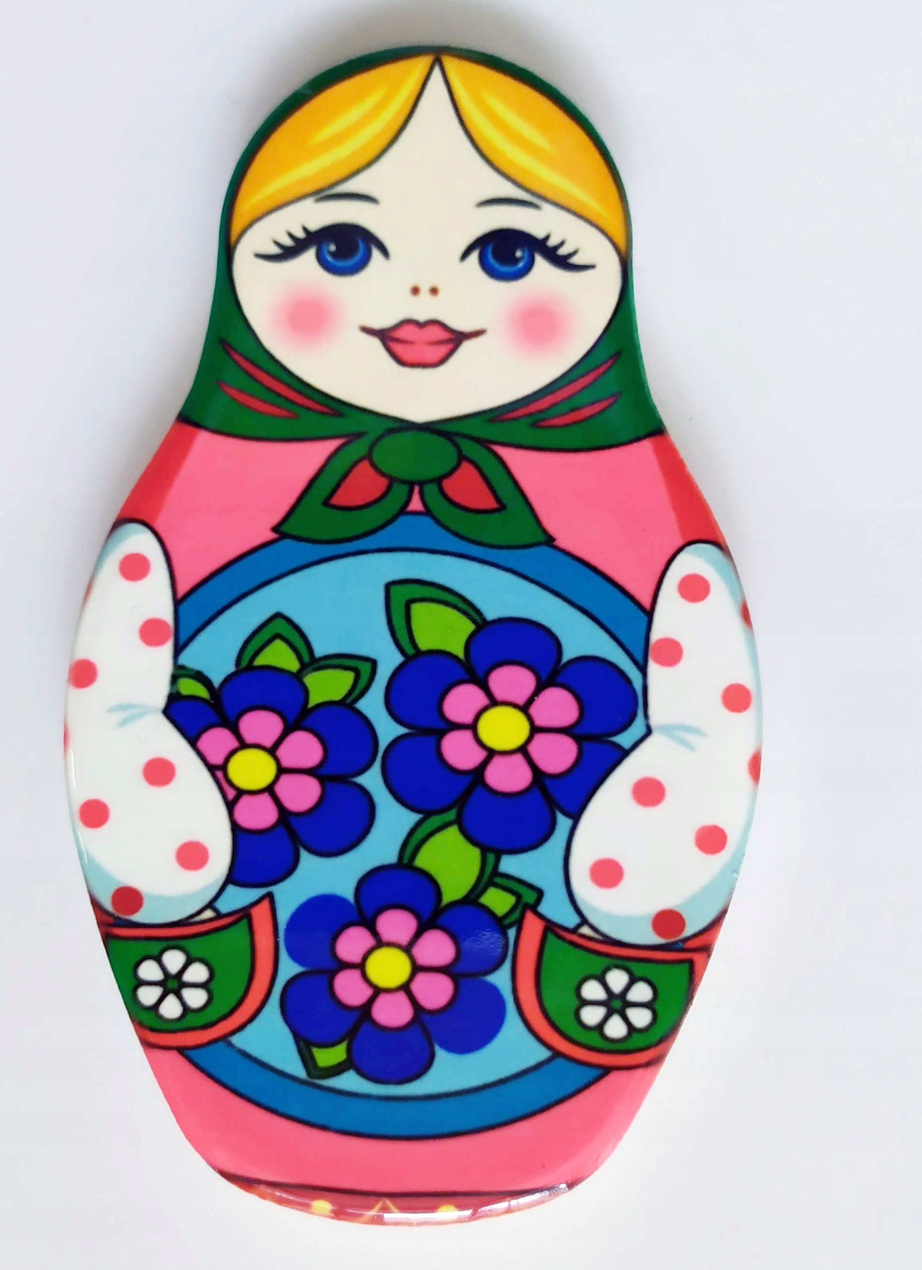 

Matrioszka Magnes na lodówkę (ceramiczny)
