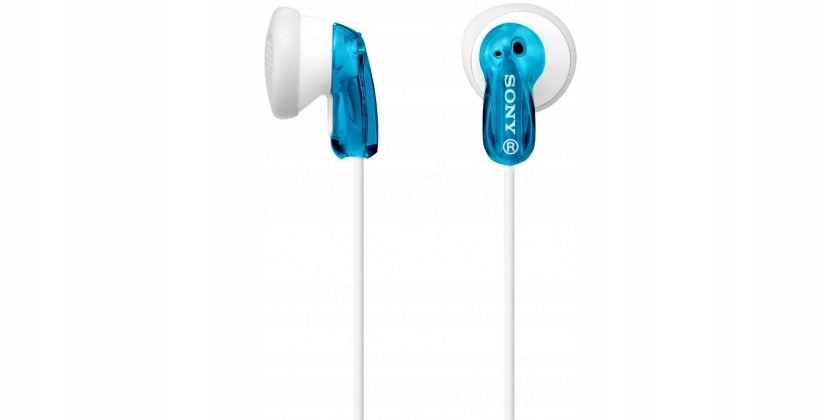 

słuchawki douszne Sony MDR-E9LPL białe 1.2m jack