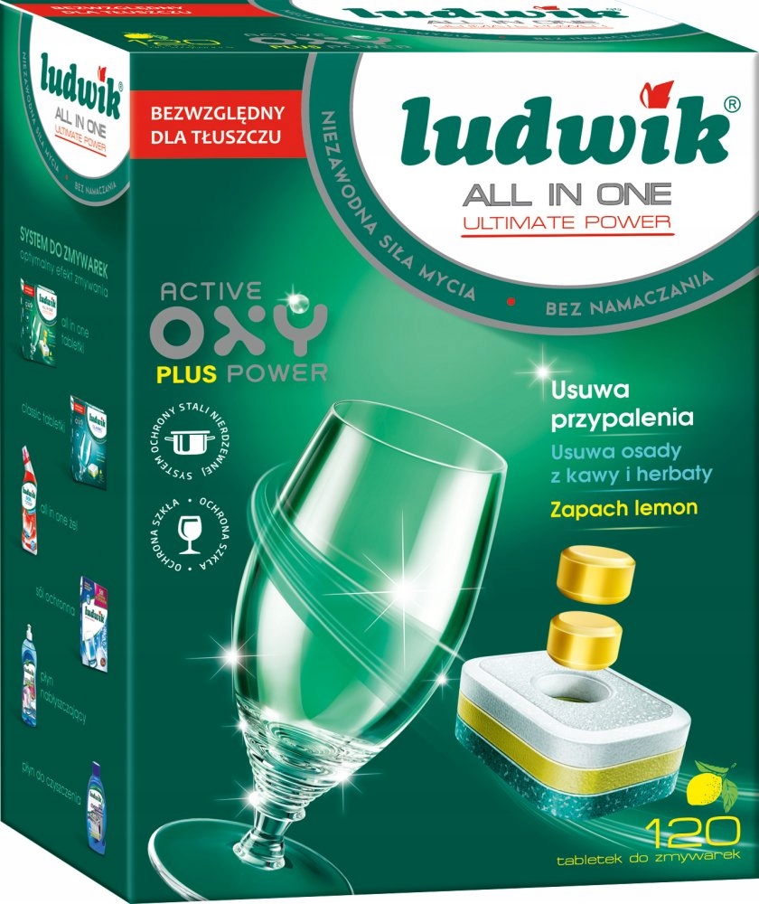 

Ludwik Tabletki do zmywarki All In One 120 szt.