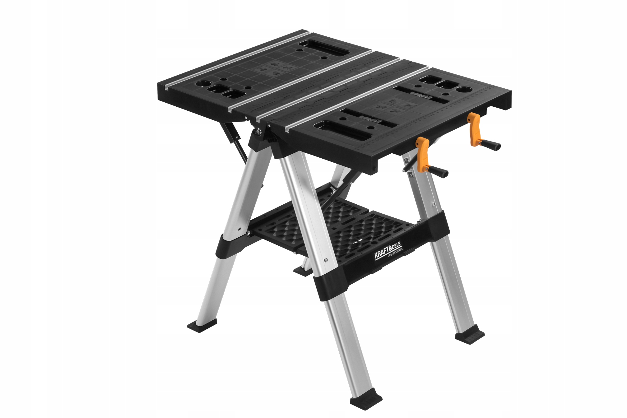 Skladací pracovný a upínací stôl 350 kg Nosnosť 84x81x63 cm KD11870