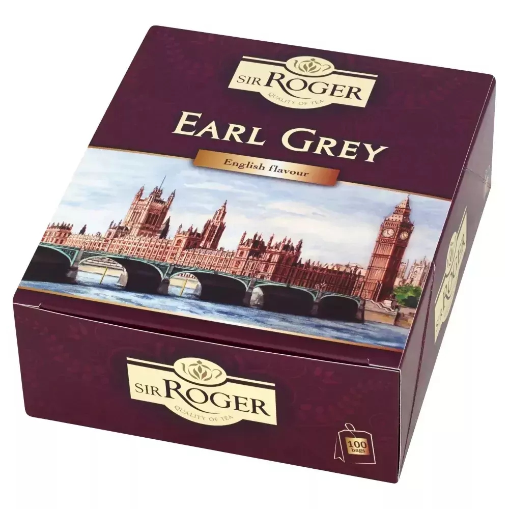 10 Sztuk Sir Roger Earl Grey 100TB Herbata Ekspresowa