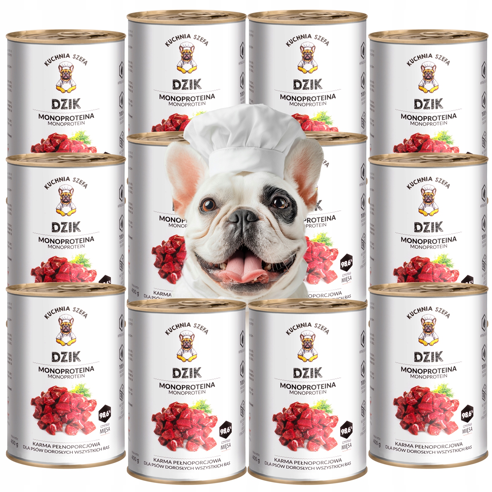 Ranking: Karmy mokre premium dla psów (wysokomięsne puszki)