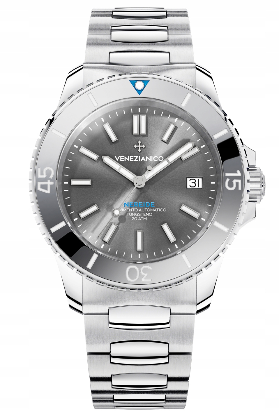 Nové Originální Pánské Hodinky Venezianico 4521502C Nereide Tungsteno 42