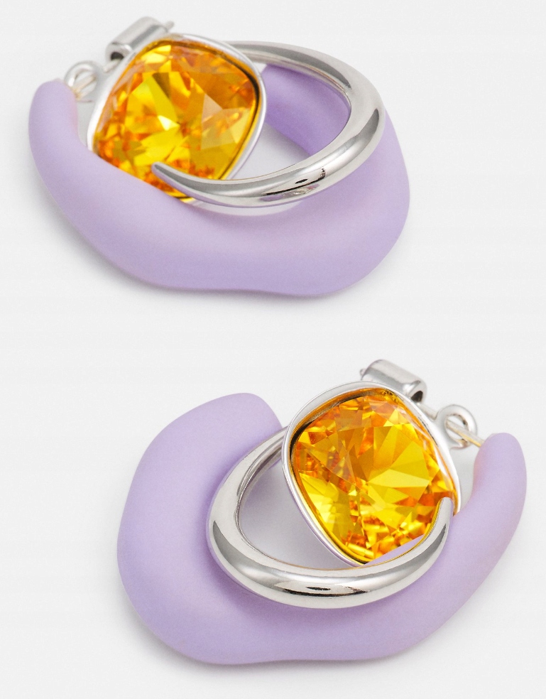 Mounser Marshmallow Hoop Náušnice