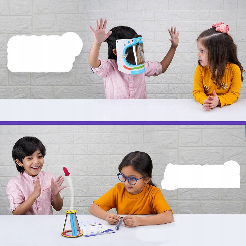 KOSMICZNE PRZYGODY - MECHANICZNE PUZZLE 3D SMARTIVITY Marka inna