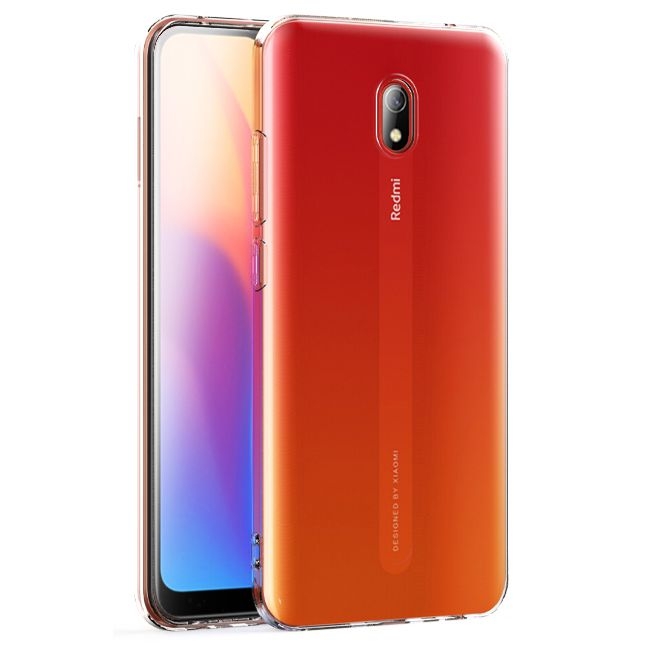 

Xiaomi Redmi 8A | Cienkie Etui Feather | Bezbarwne