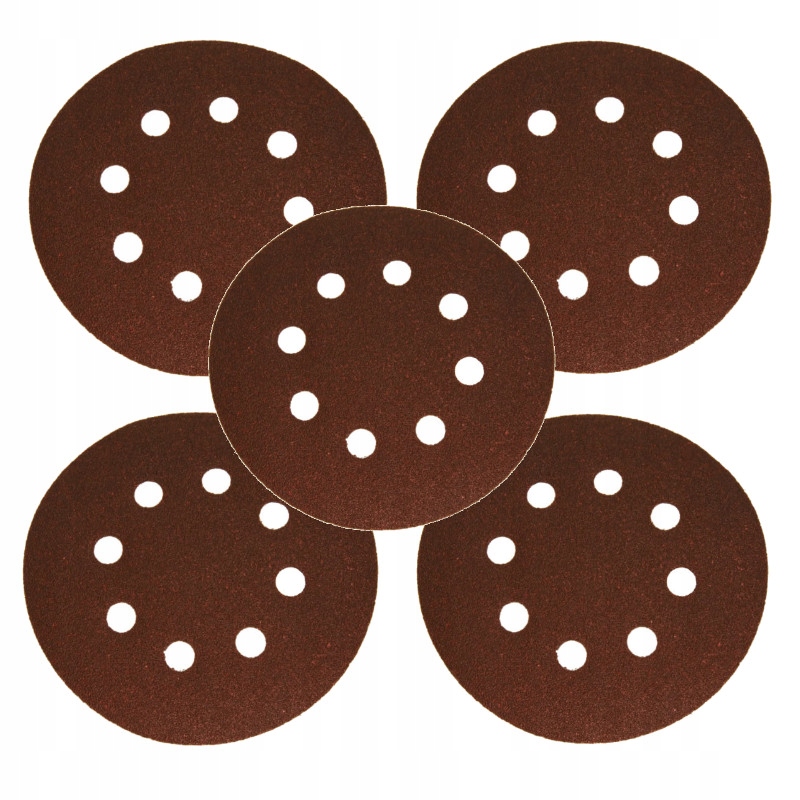 

Krążek Ścierny Papier Na Rzep 150 mm GR80 5 szt.