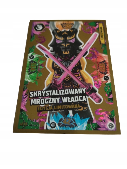 Karta Lego Ninjago Seria 8 LE11 Mroczny Władca