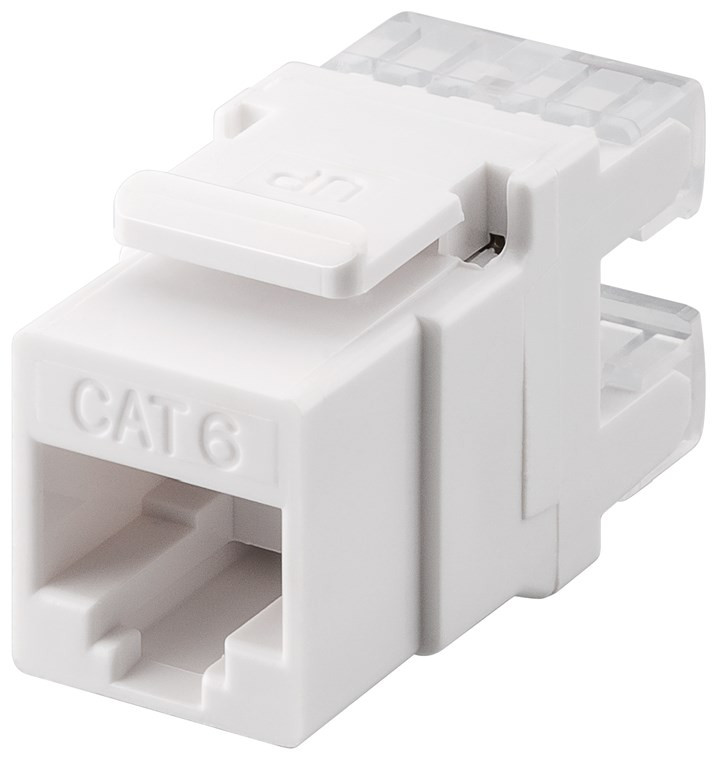 

Keystone CAT6 gniazdo RJ45, Utp, 250 MHz