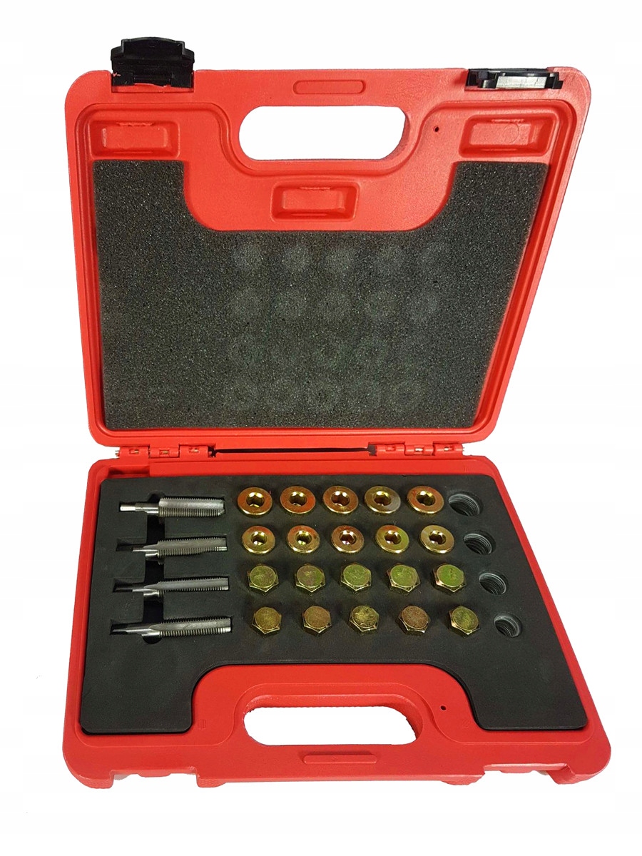 ZESTAW NAPRAWCZY DO GWINTÓW KORKÓW OLEJU MISKI OLEJOWEJ M13-M20 Marka inna