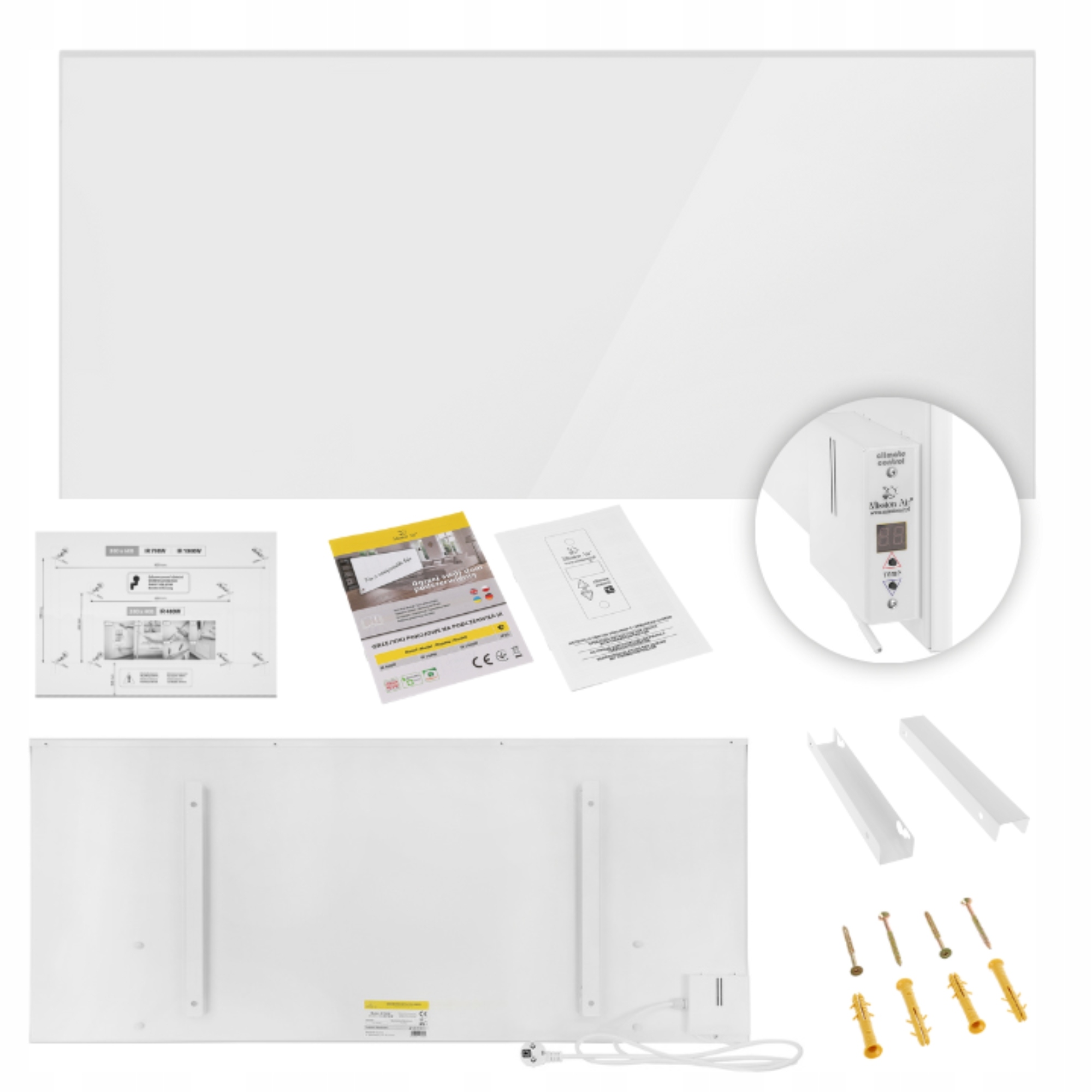 Infračervený ohrievač Žiarič s Ir panelom Mission Air 1000 W S Termostatom