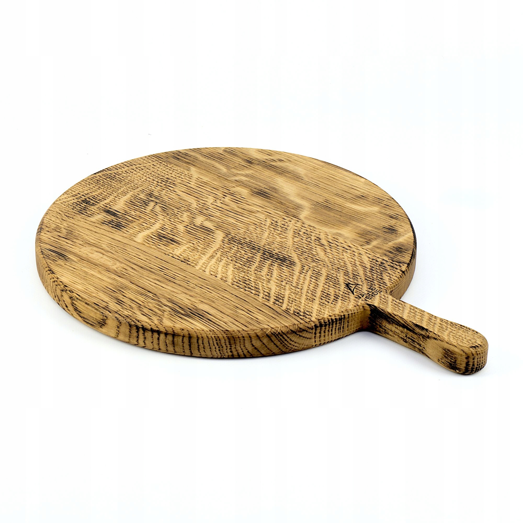 

Deska drewniana do pizzy przekąsek dąb 30cm