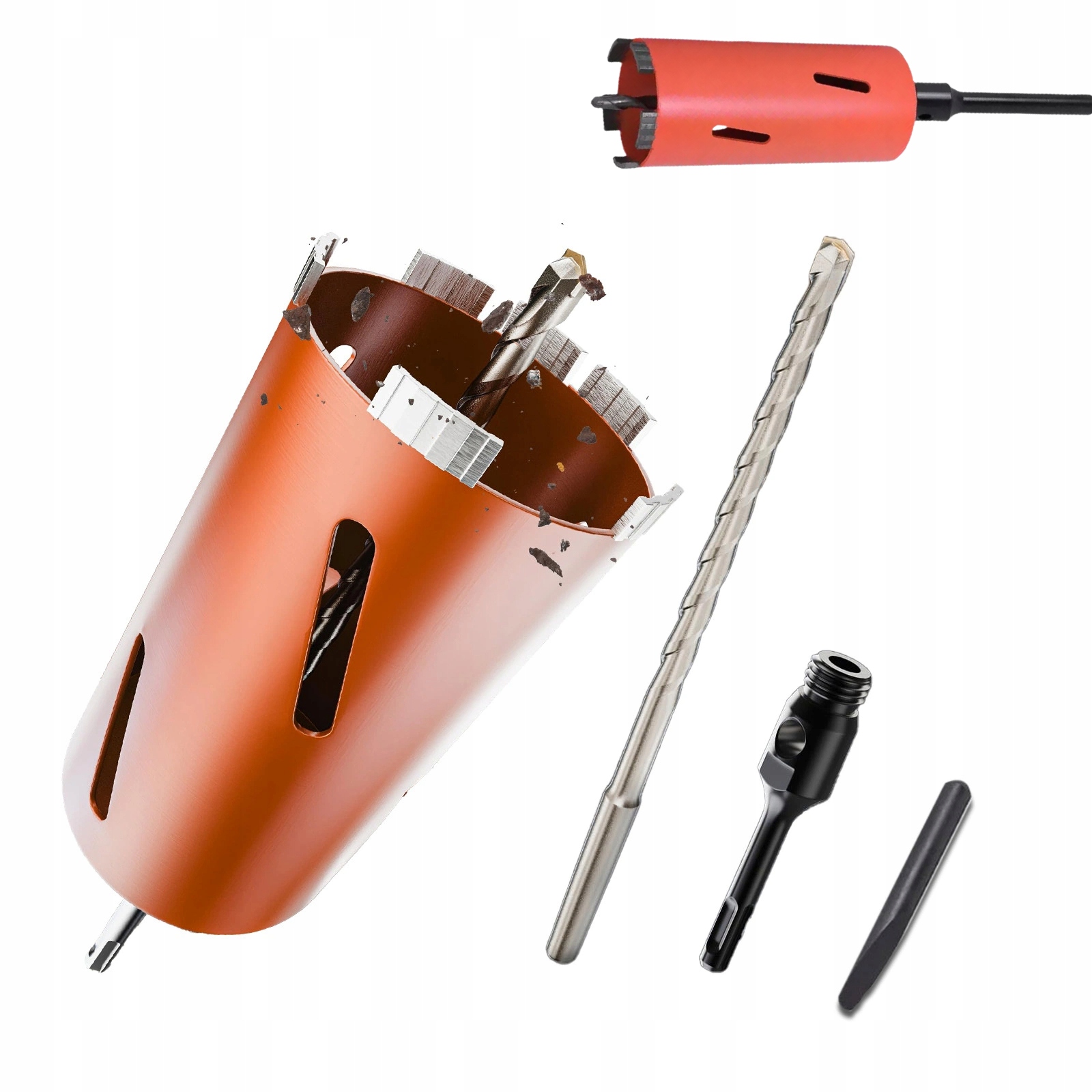 Otwornica diamentowa 102mm Adapter Sds Plus