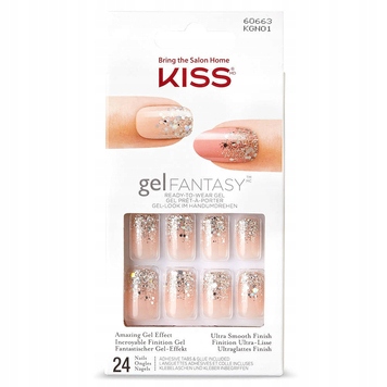 

Kiss sztuczne paznokcie Gel Fantasy KGN01 x24 M
