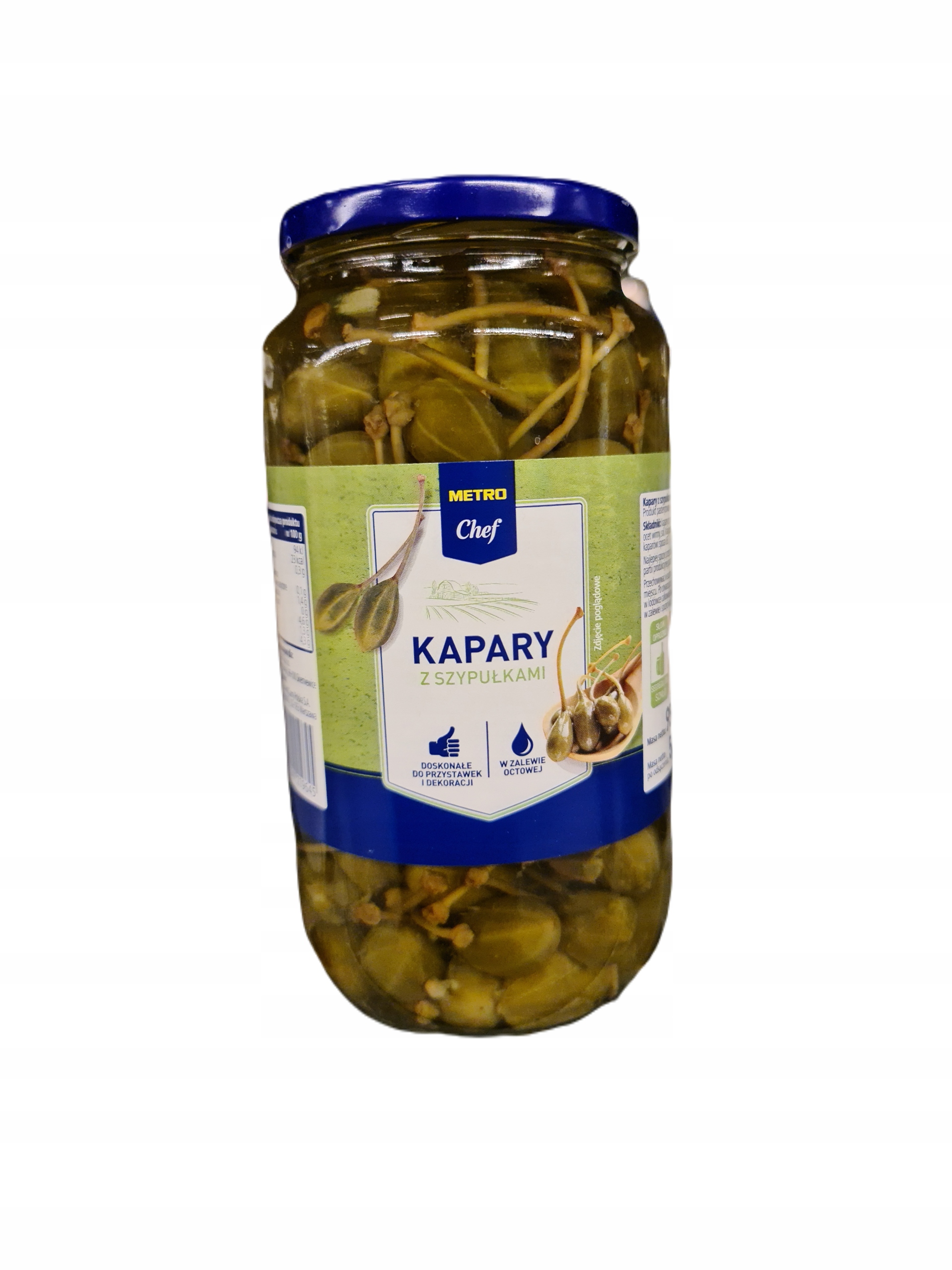 

Duże kapary z łodygą szypułką 950g